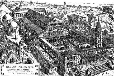 Image for Graphic Reconstruction of St Peter in 1450